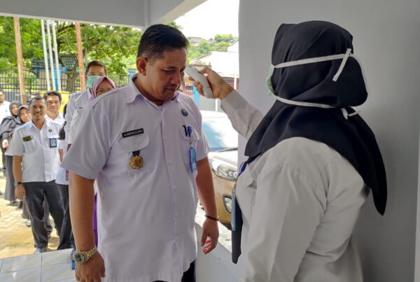 Antisipasi COVID-19, BNN Kota Baubau periksa kesehatan jajarannya